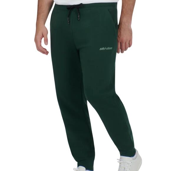 Ski-doo Men's Signature Sweatpants Size 3XL Green Dark 80% Cotton 20% Polyester - Picture 1 of 15